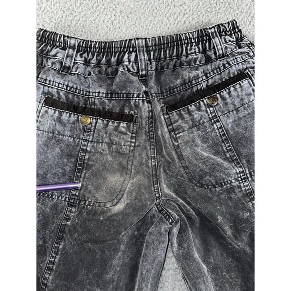 Vintage Academy Denim Joggers Pants Women Juniors 14 Acid Wash 80s 90s‎ - Picture 7 of 11